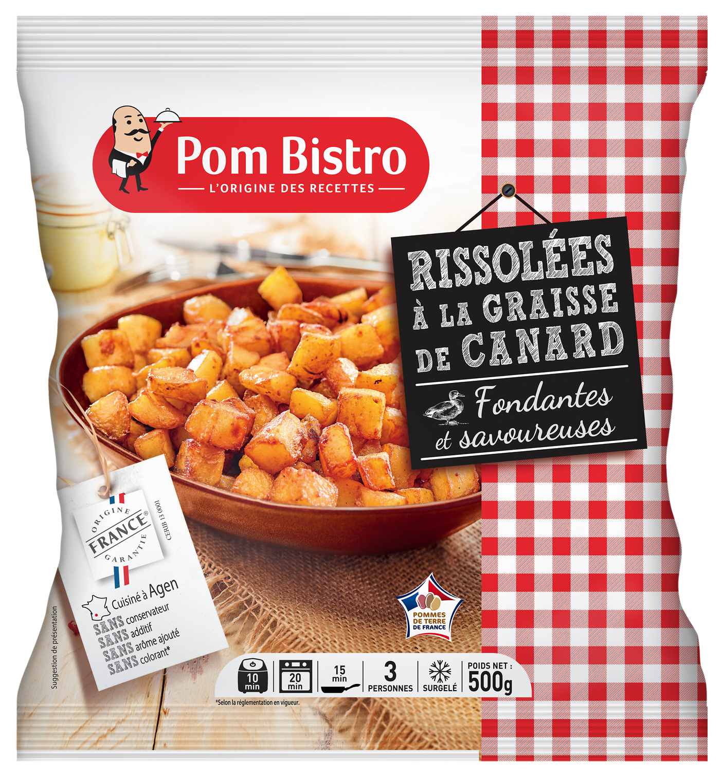 POMMES DE TERRE SURGELEES POM BISTRO