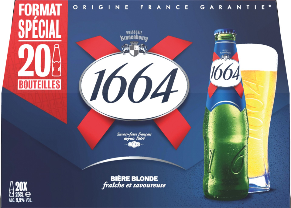 BIERE BLONDE 1664 5,5°