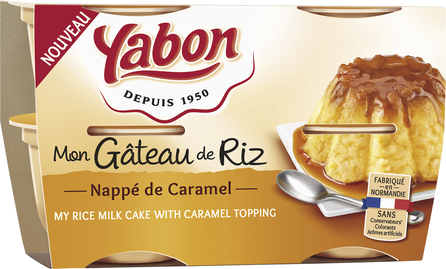 GATEAU DE RIZ OU DE SEMOULE YABON
