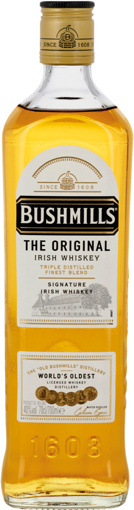 IRISH WHISKEY BUSHMILLS ORIGINAL 40°