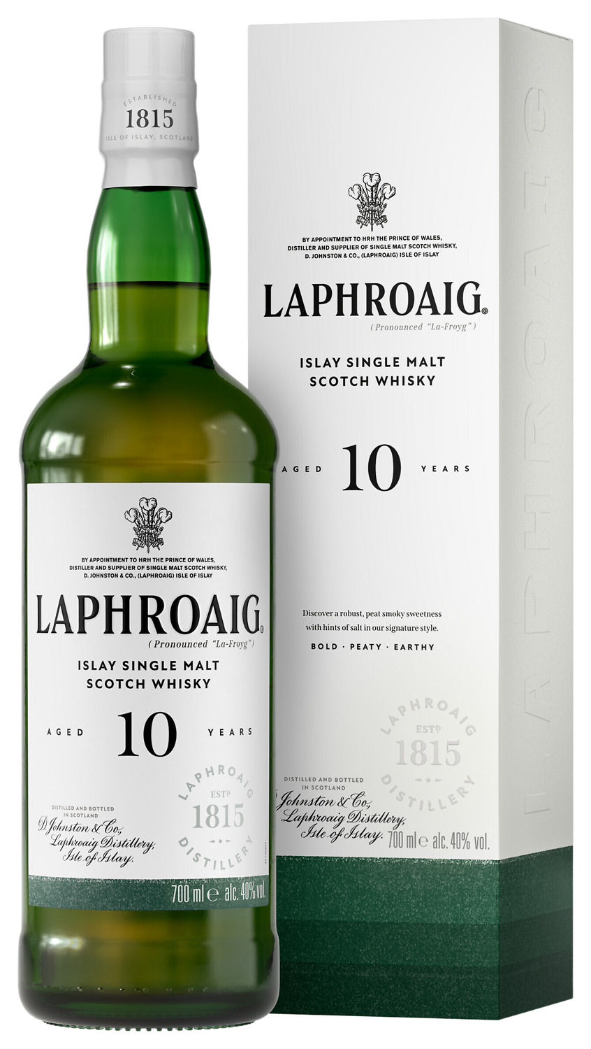 SINGLE MALT SCOTCH WHISKY LAPHROAIG 10 ANS 40°