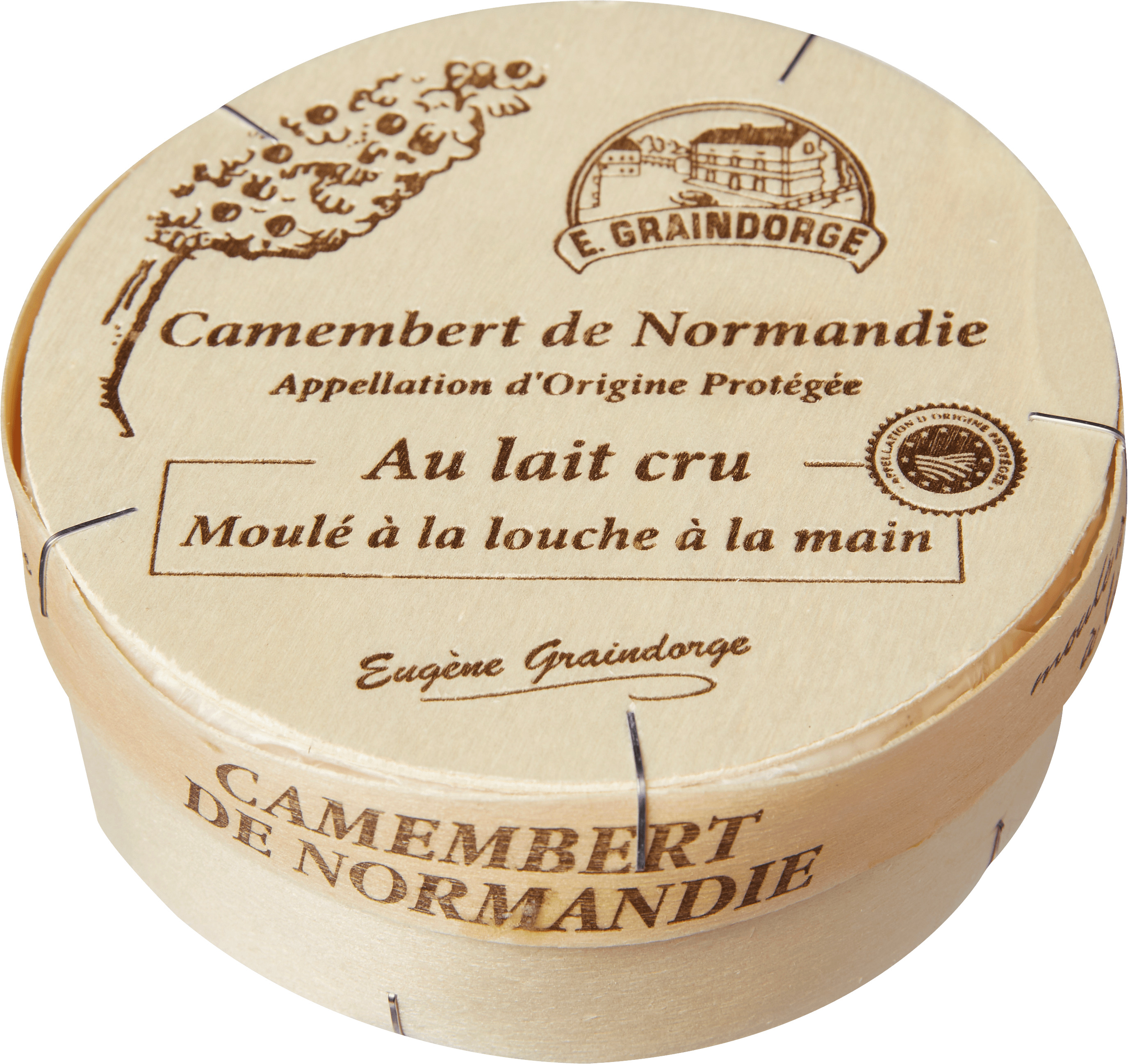 CAMEMBERT DE NORMANDIE AOP GRAINDORGE