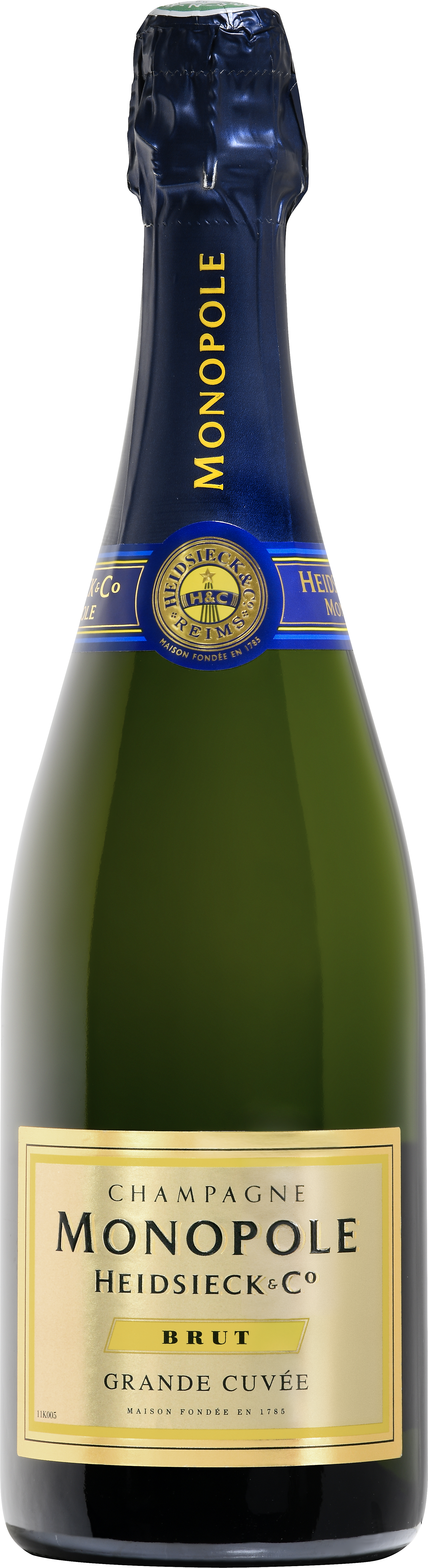 CHAMPAGNE AOP BRUT MONOPOLE HEIDSIECK & CIE GRANDE CUVÉE