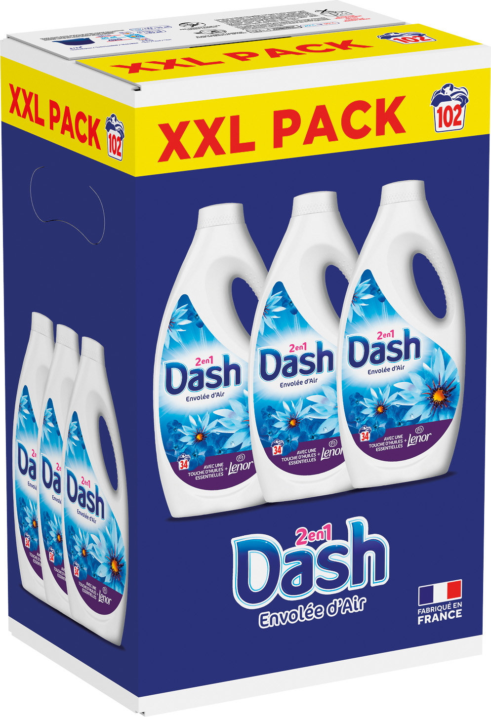 LESSIVE LIQUIDE 2EN1 DASH