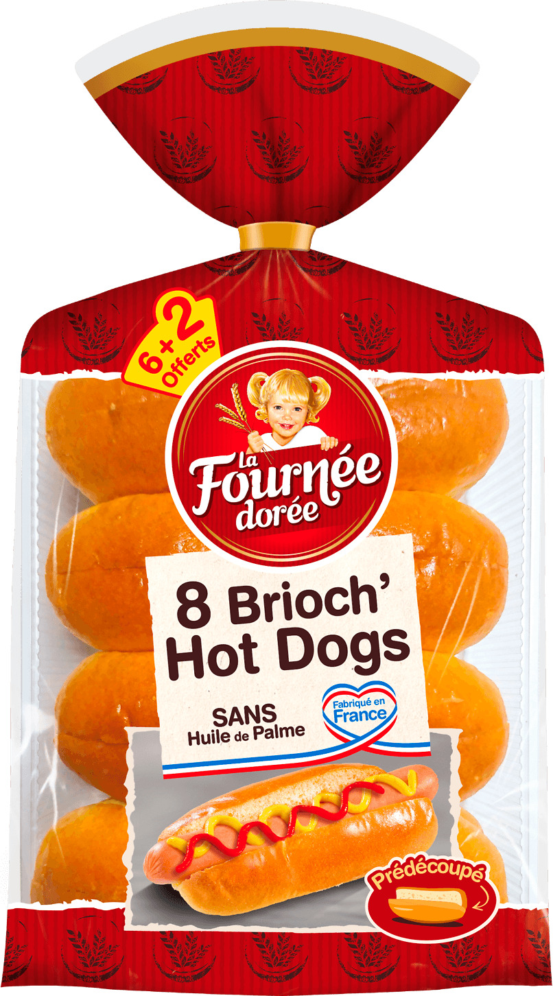 BRIOCH' HOT DOGS LA FOURNEE DOREE