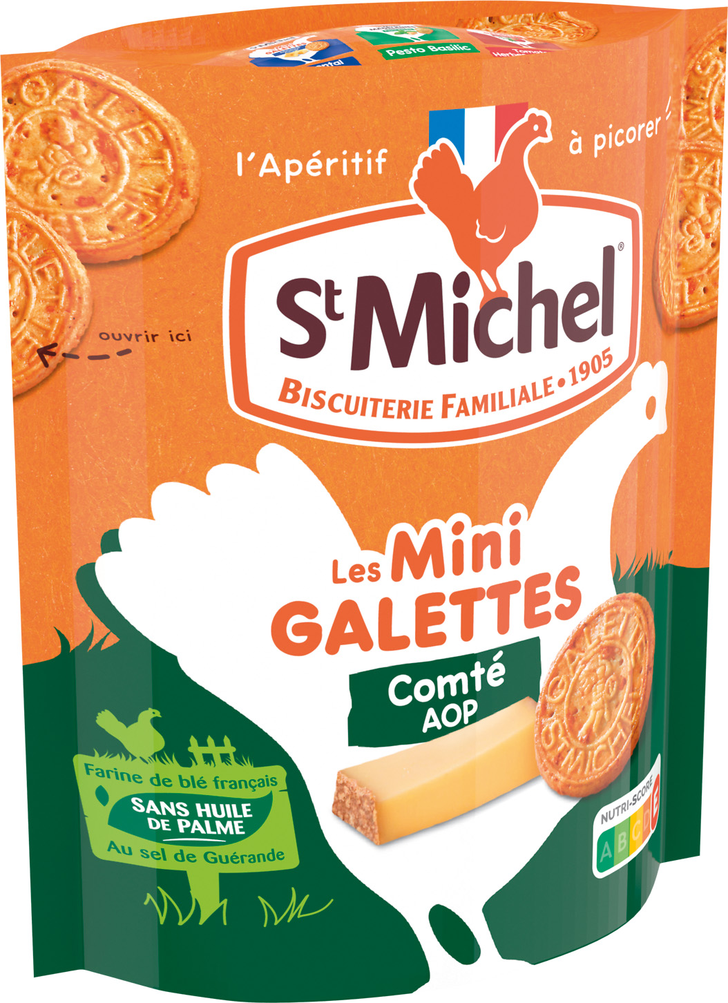 BISCUITS APERITIF ST MICHEL