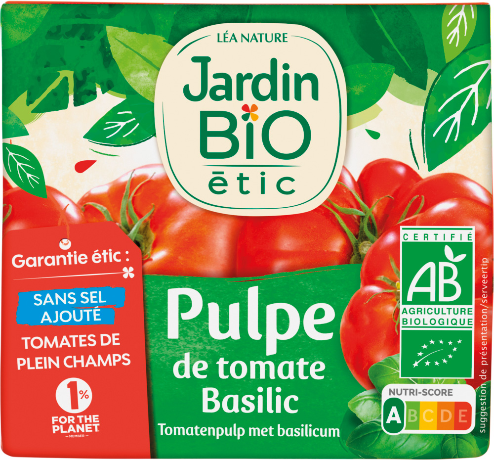 AIDES CULINAIRES TOMATE JARDIN BIO