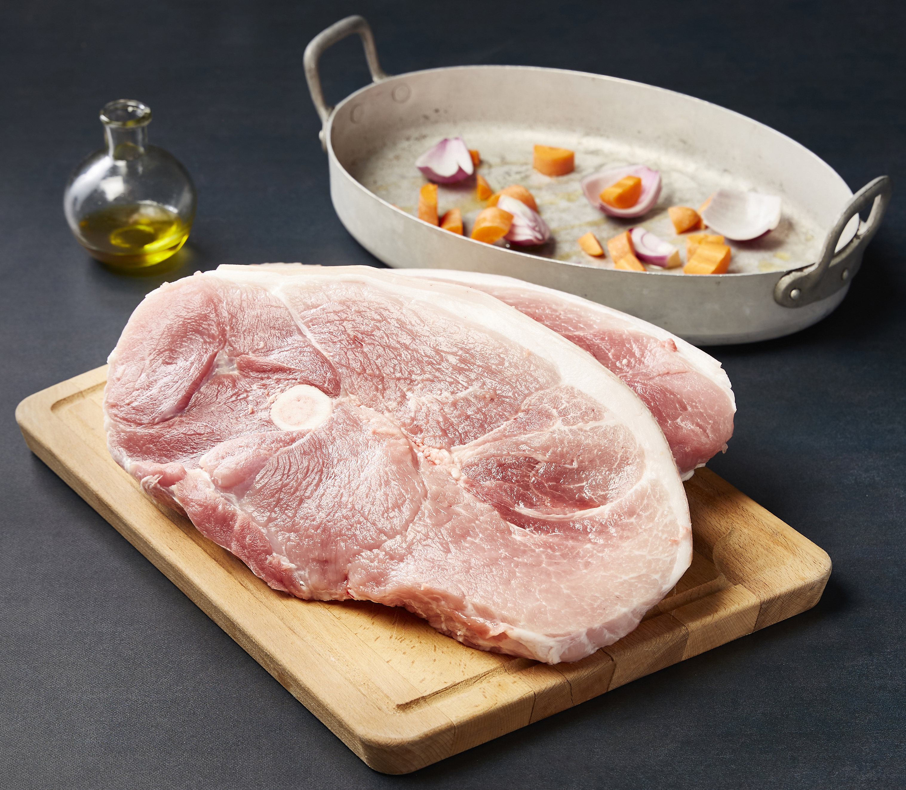 PORC
ROUELLE DE JAMBON AVEC OS