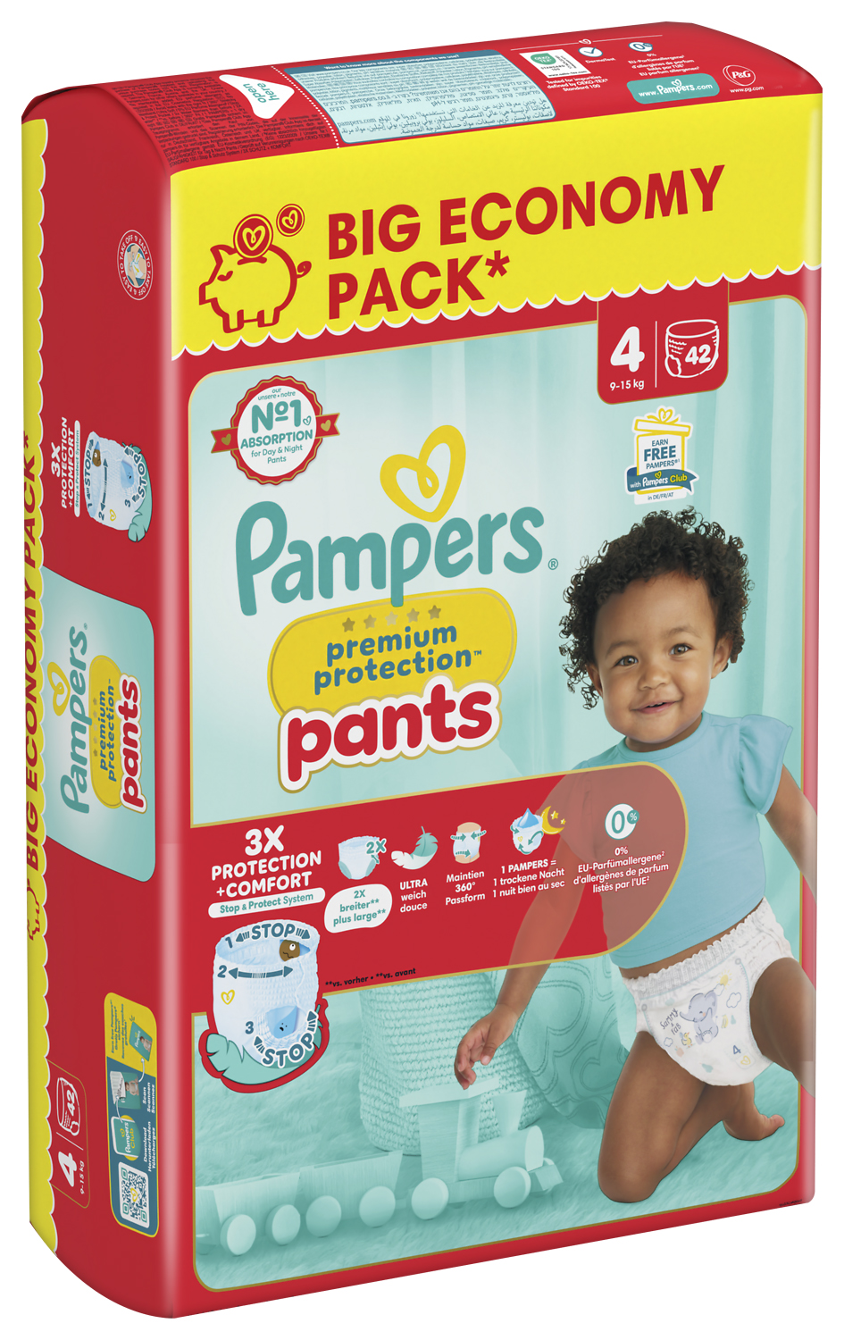 CHANGES PAMPERS PREMIUM PROTECTION BIG PACK