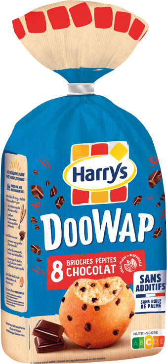 BRIOCHES PEPITES SANS ADDITIFS DOOWAP HARRYS