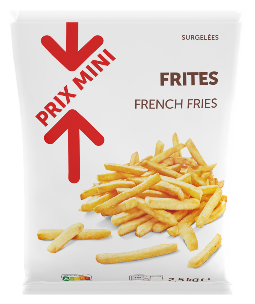 FRITES SURGELEES POUR FRITEUSE PRIX MINI