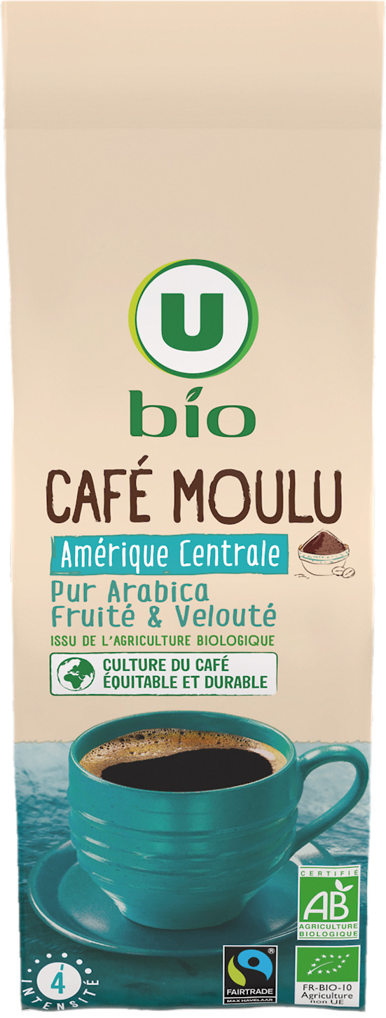 CAFE MOULU PUR ARABICA U BIO