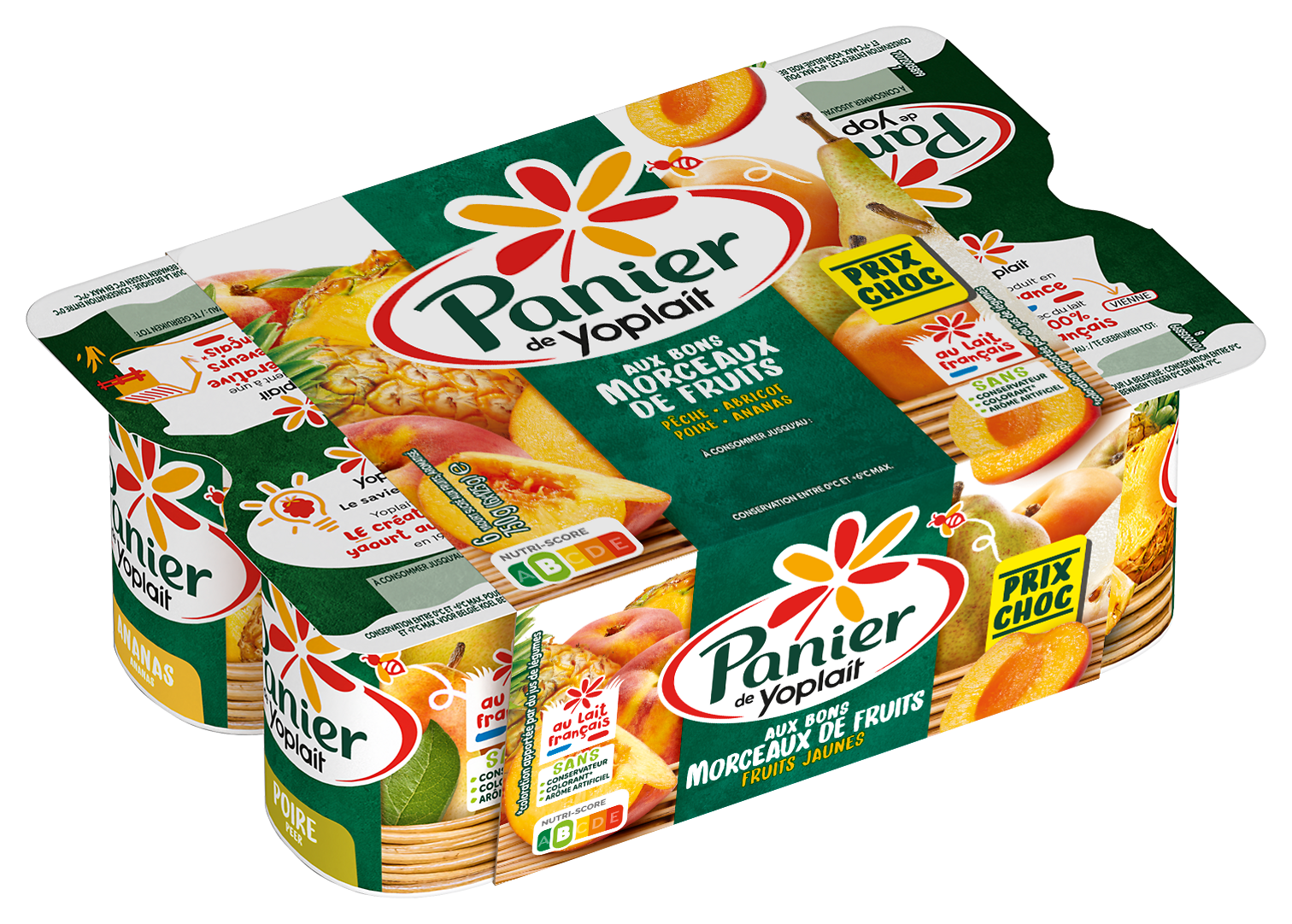 YAOURT AUX FRUITS PANIER DE YOPLAIT