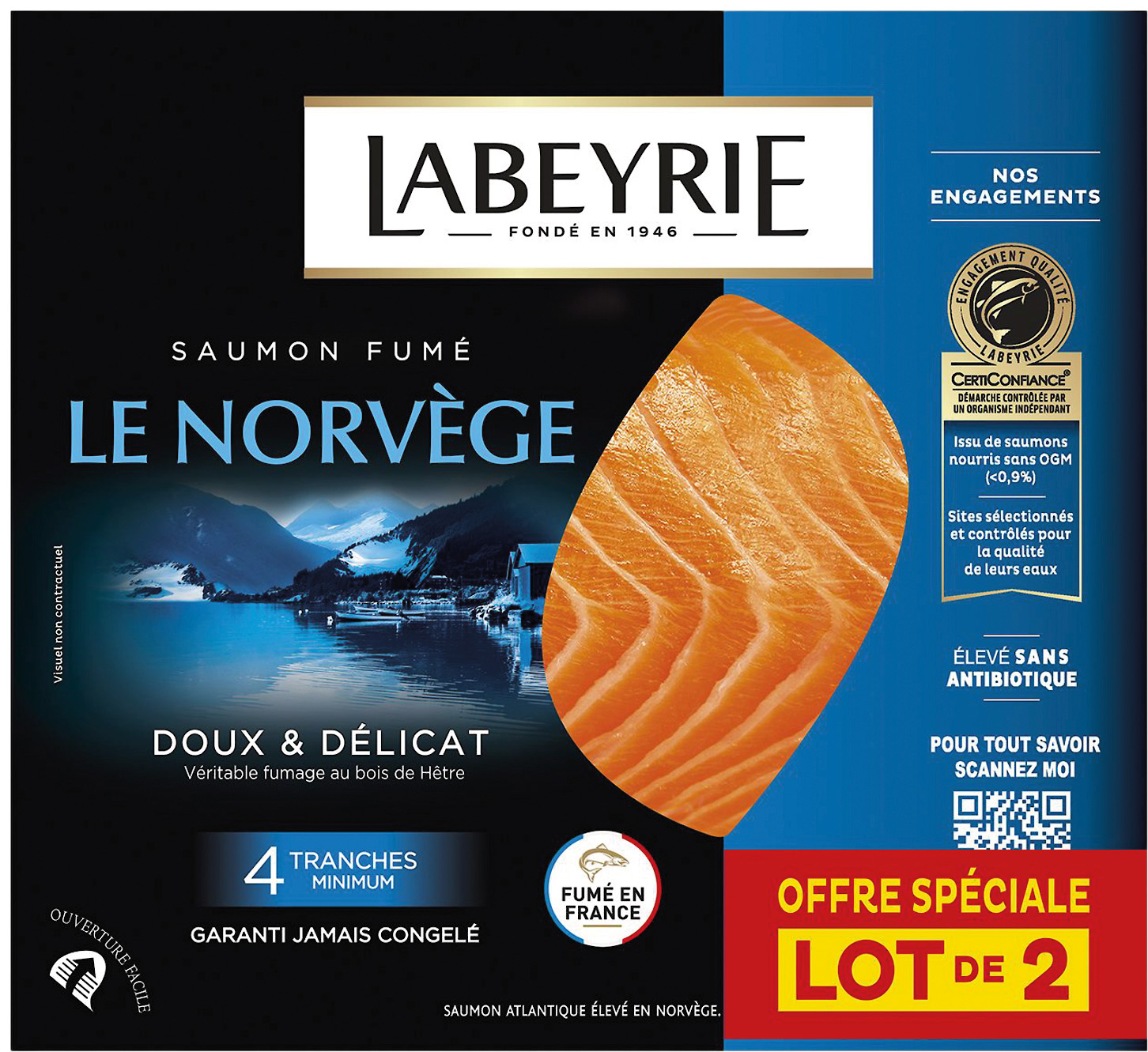 SAUMON FUME LABEYRIE