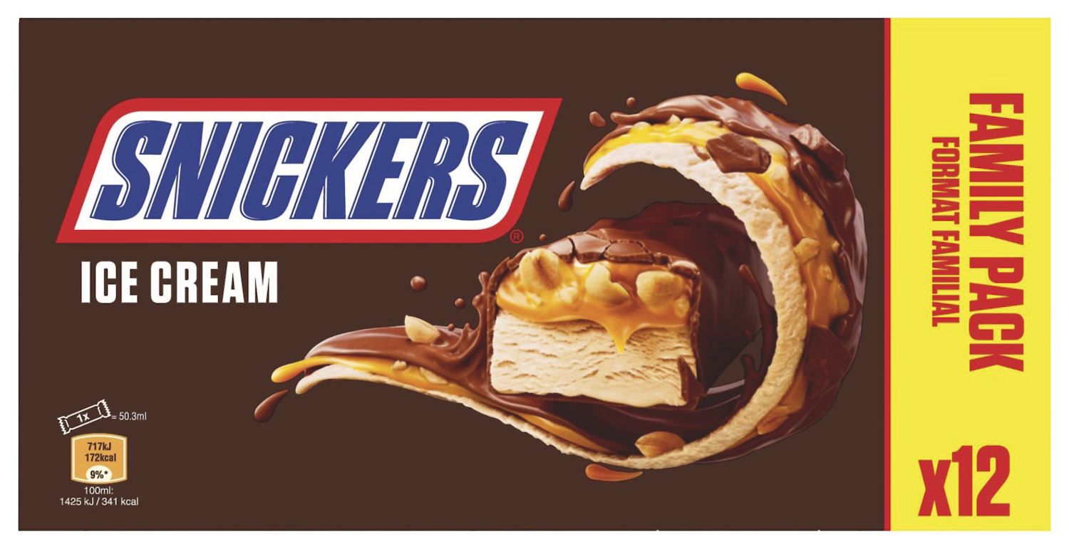 BARRE GLACEE SNICKERS