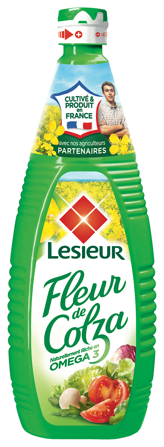 HUILE FLEUR DE COLZA RICHE EN OMEGA 3 LESIEUR