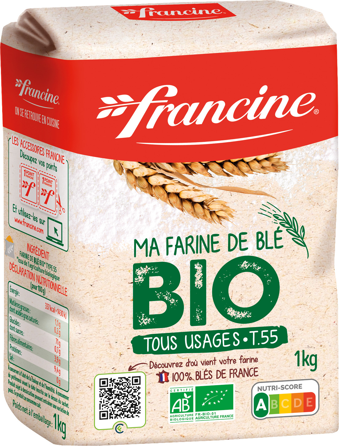 FARINE DE BLE BIO FRANCINE