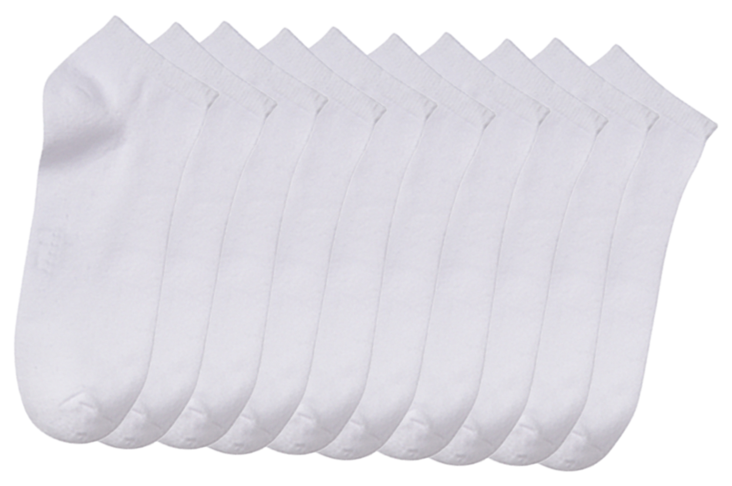 LOT DE 10 PAIRES D'INVISIBLES HOMME OU FEMME