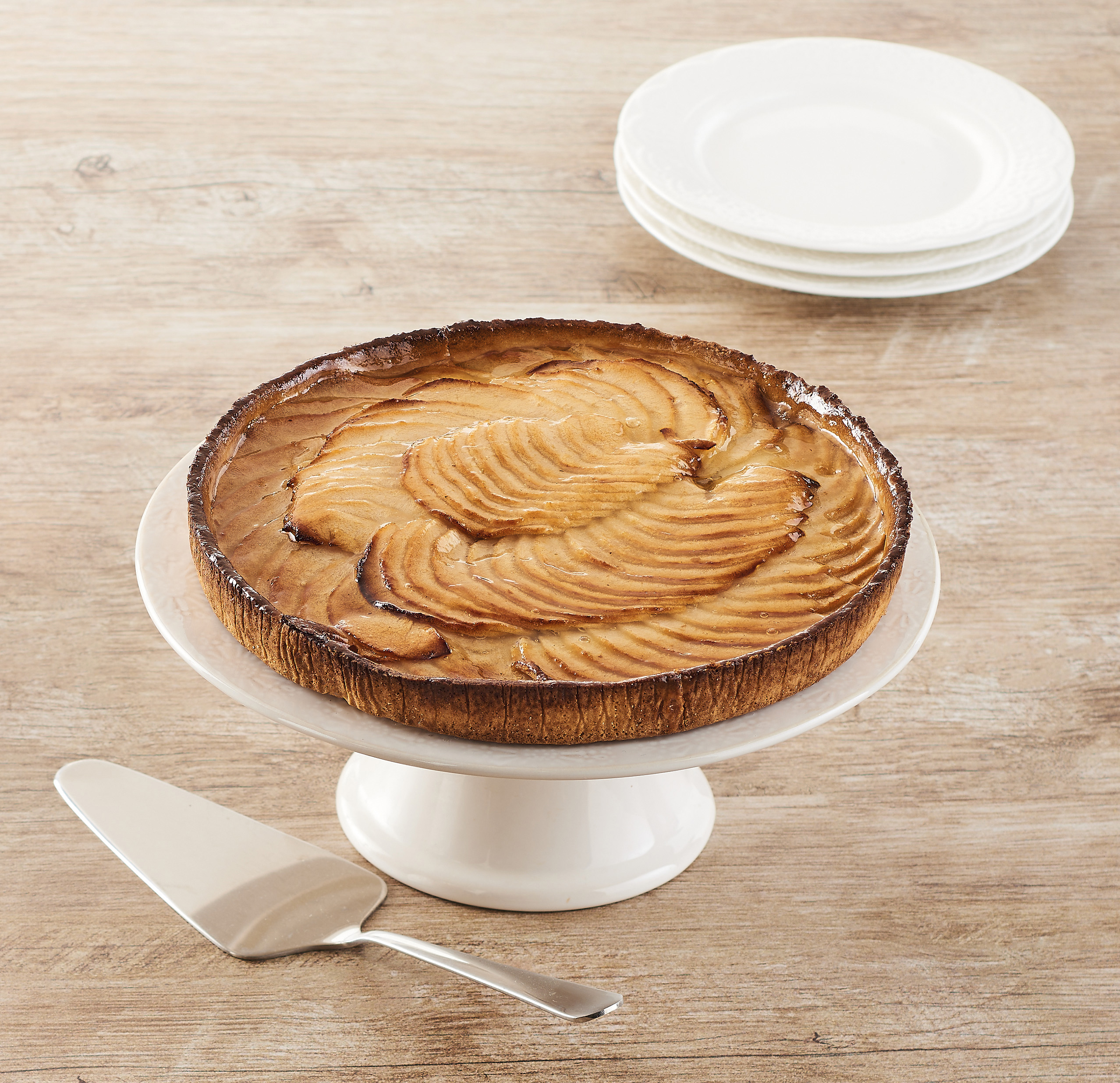 TARTE POMMES U 6 PARTS