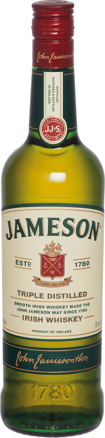 IRISH WHISKEY JAMESON 40°