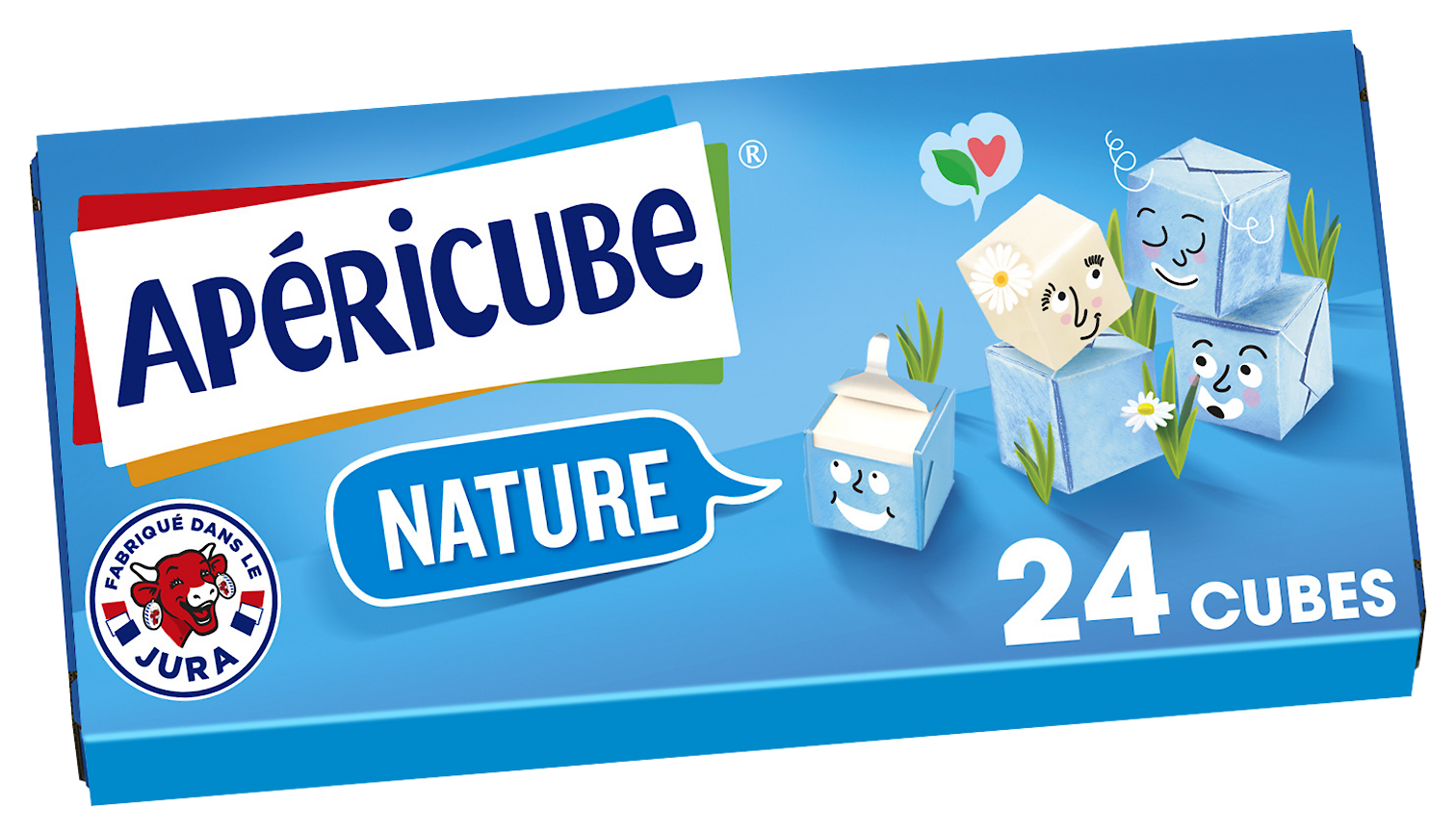 FROMAGE FONDU PASTEURISE APERICUBE