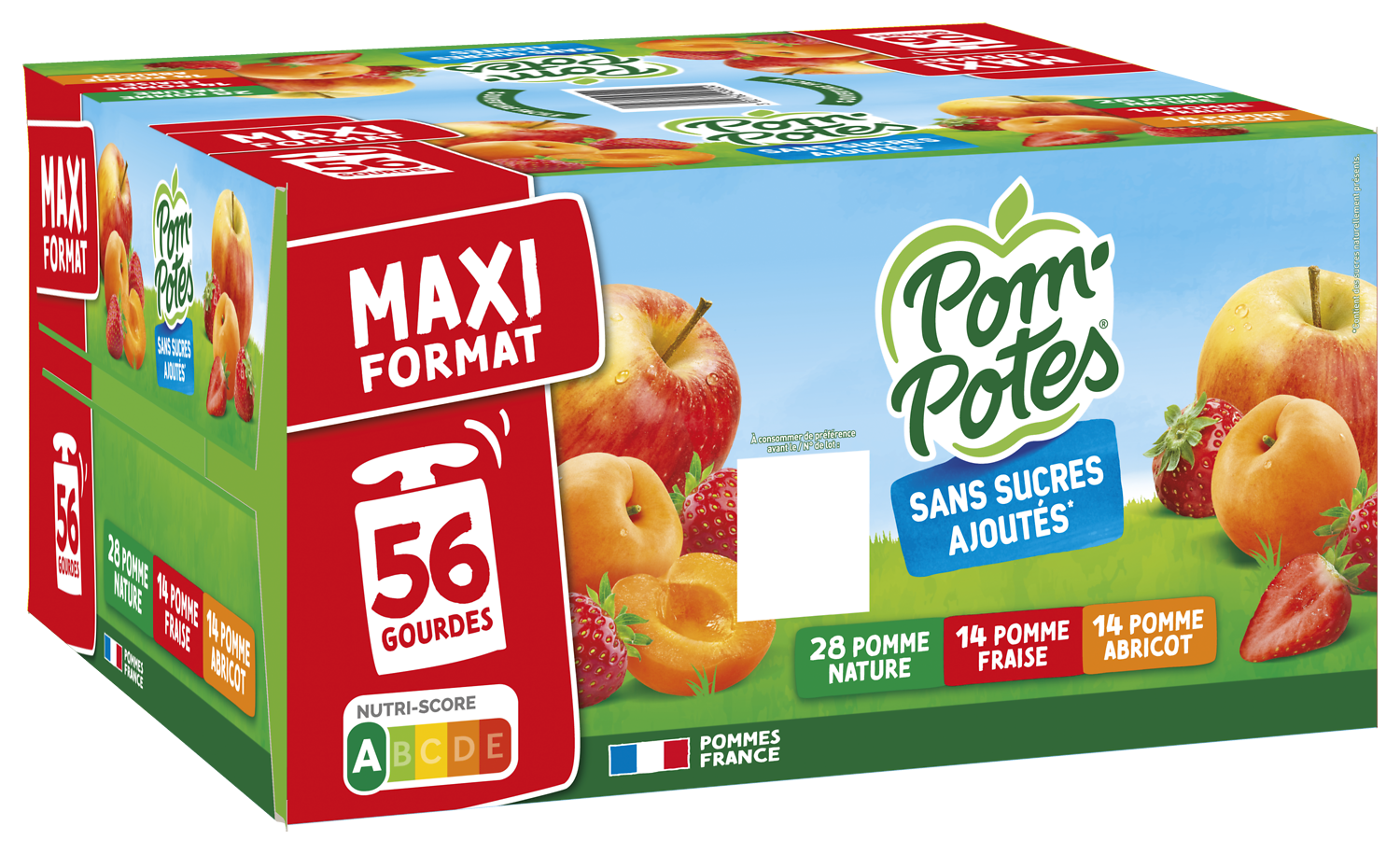 POM'POTES SANS SUCRES AJOUTES MATERNE
