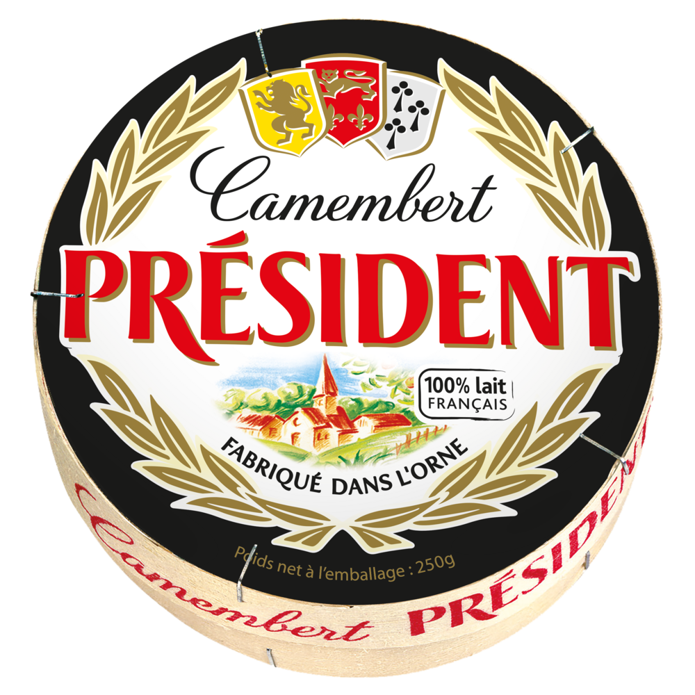 CAMEMBERT PASTEURISE PRESIDENT