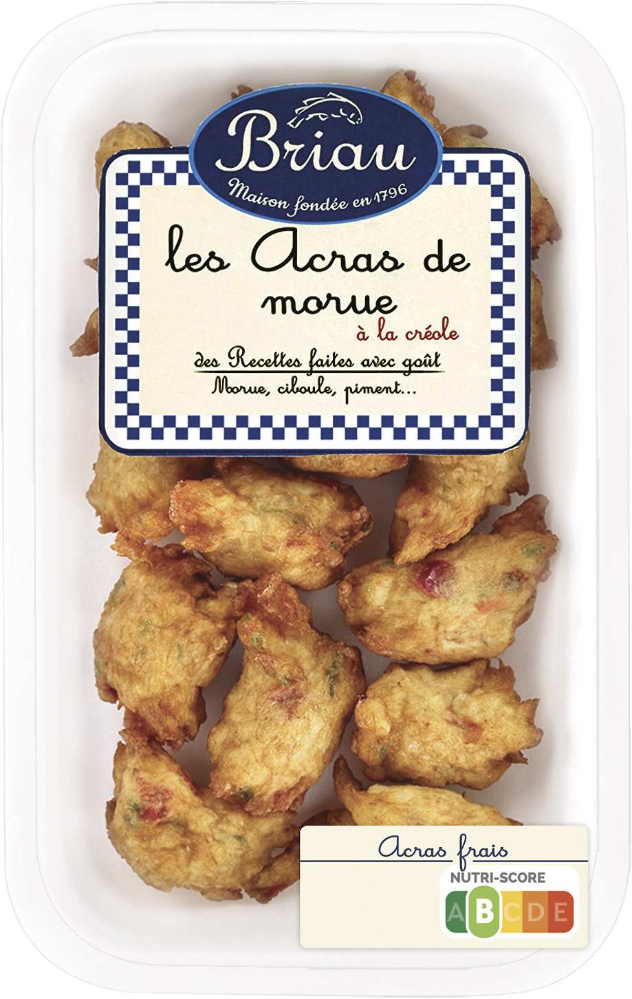 ACRAS DE MORUE CREOLE BRIAU