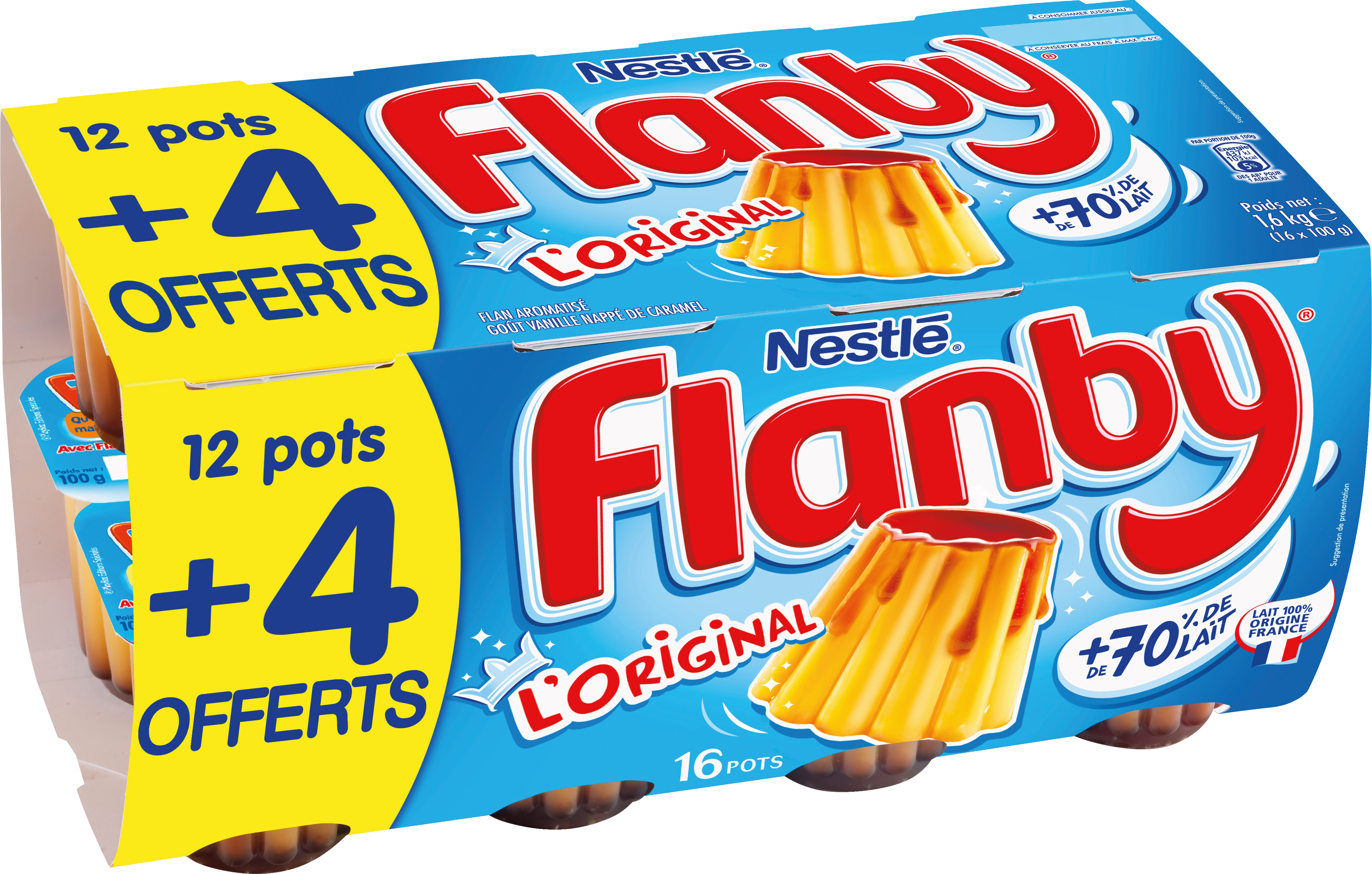 FLAN GOUT VANILLE FLANBY