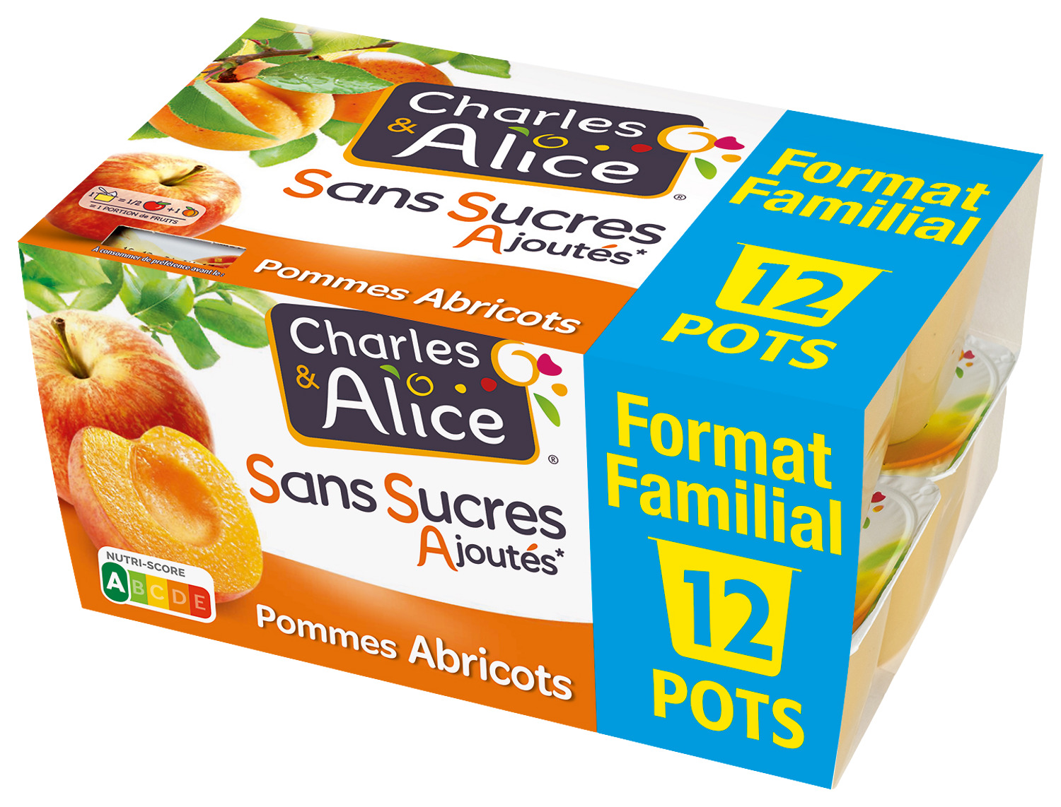 DESSERT FRUITIER SANS SUCRES AJOUTES CHARLES & ALICE