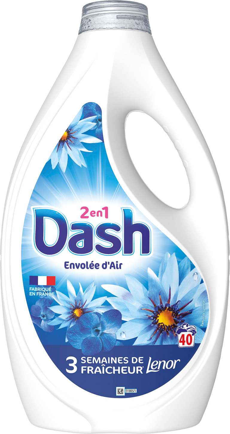 LESSIVE LIQUIDE DASH 2 EN 1