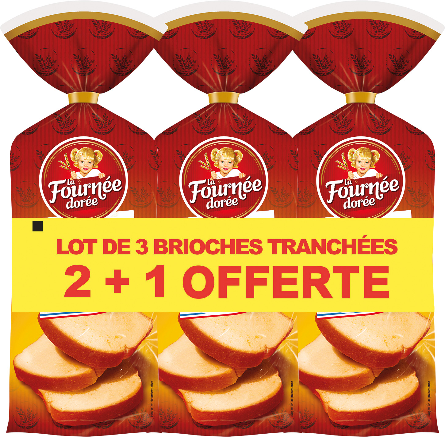 BRIOCHE TRANCHEE LA FOURNEE DOREE