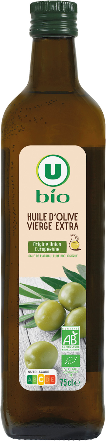 HUILE D'OLIVE VIERGE EXTRA U BIO