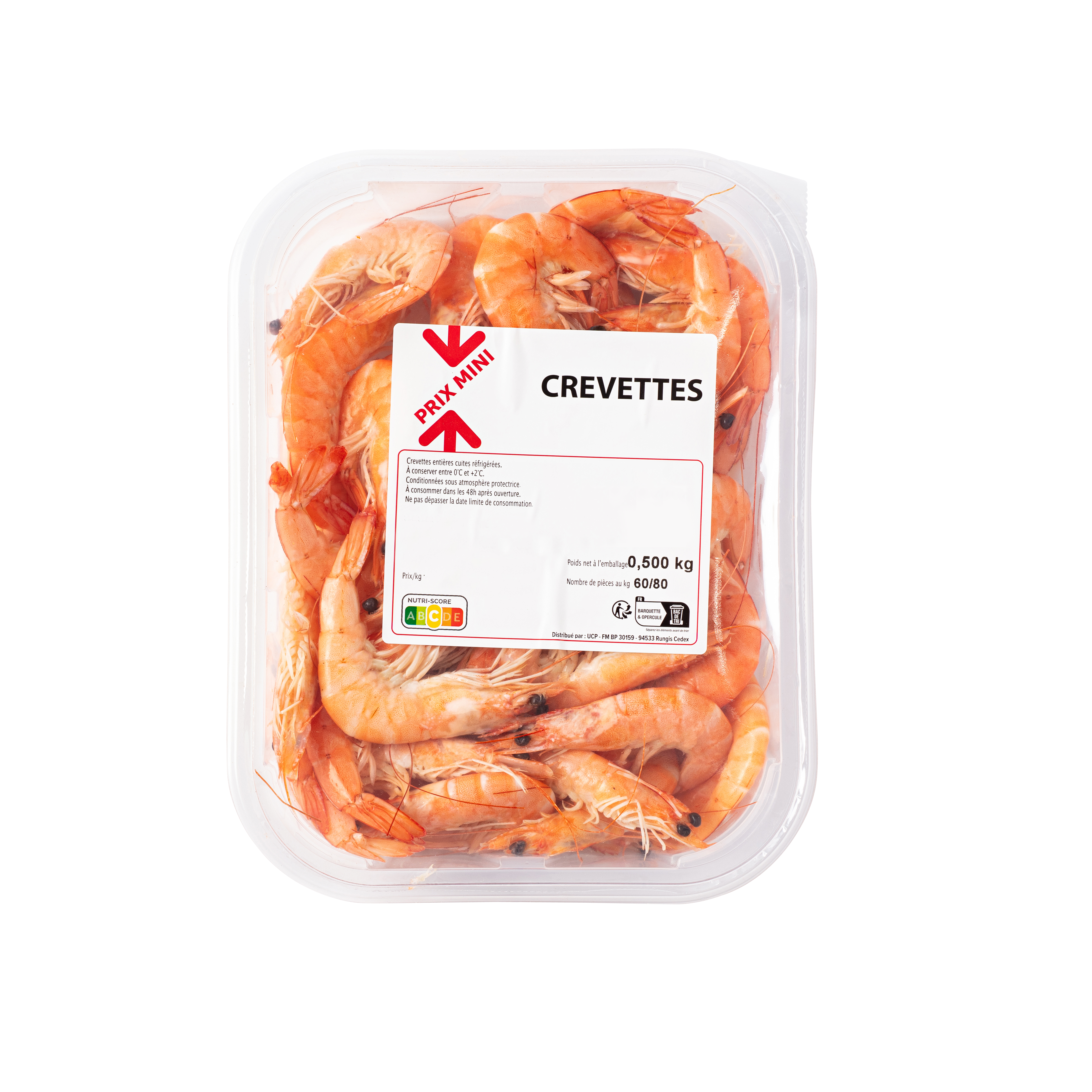 CREVETTES CUITES PRIX MINI