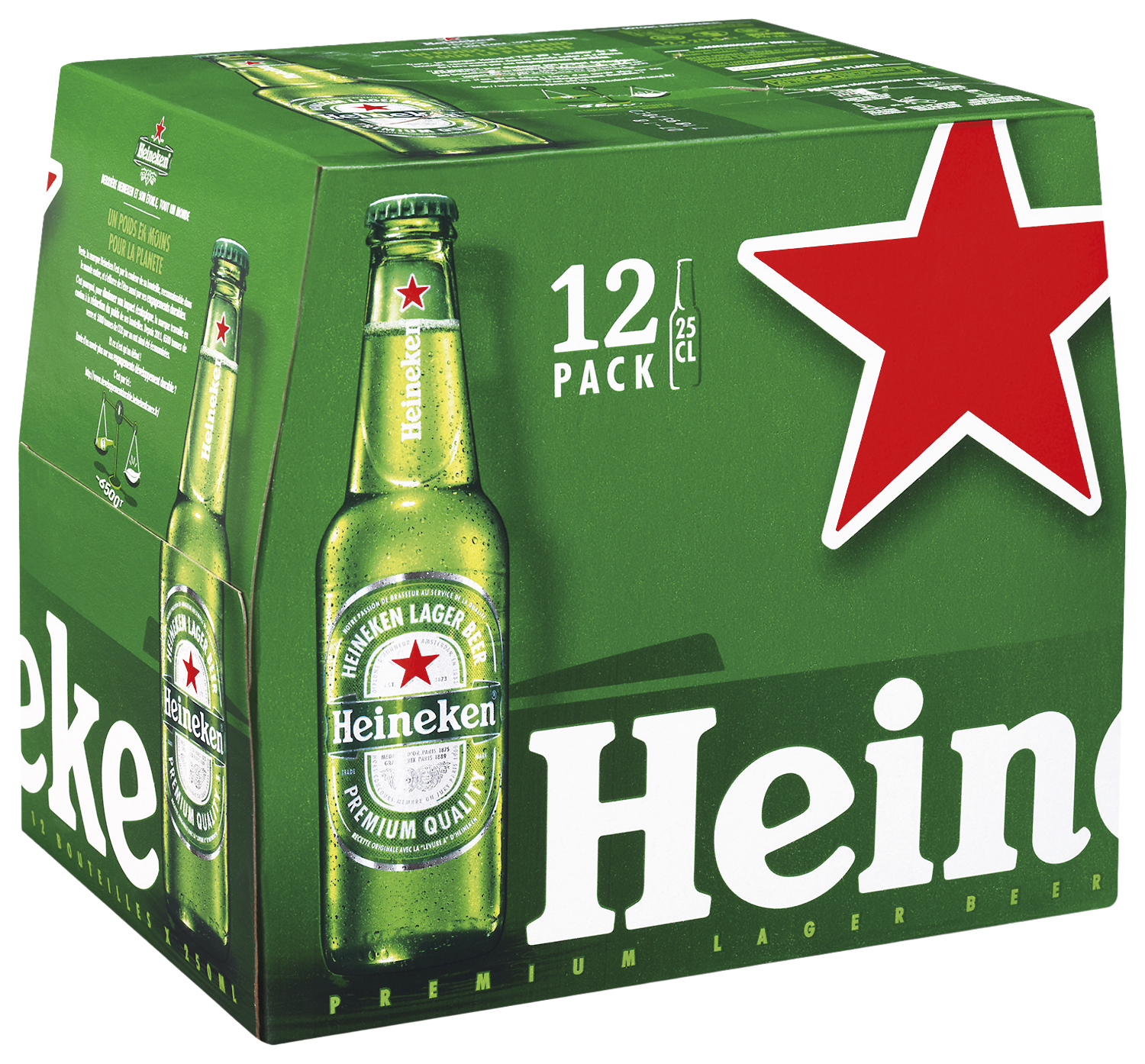 BIERE BLONDE HEINEKEN 5°