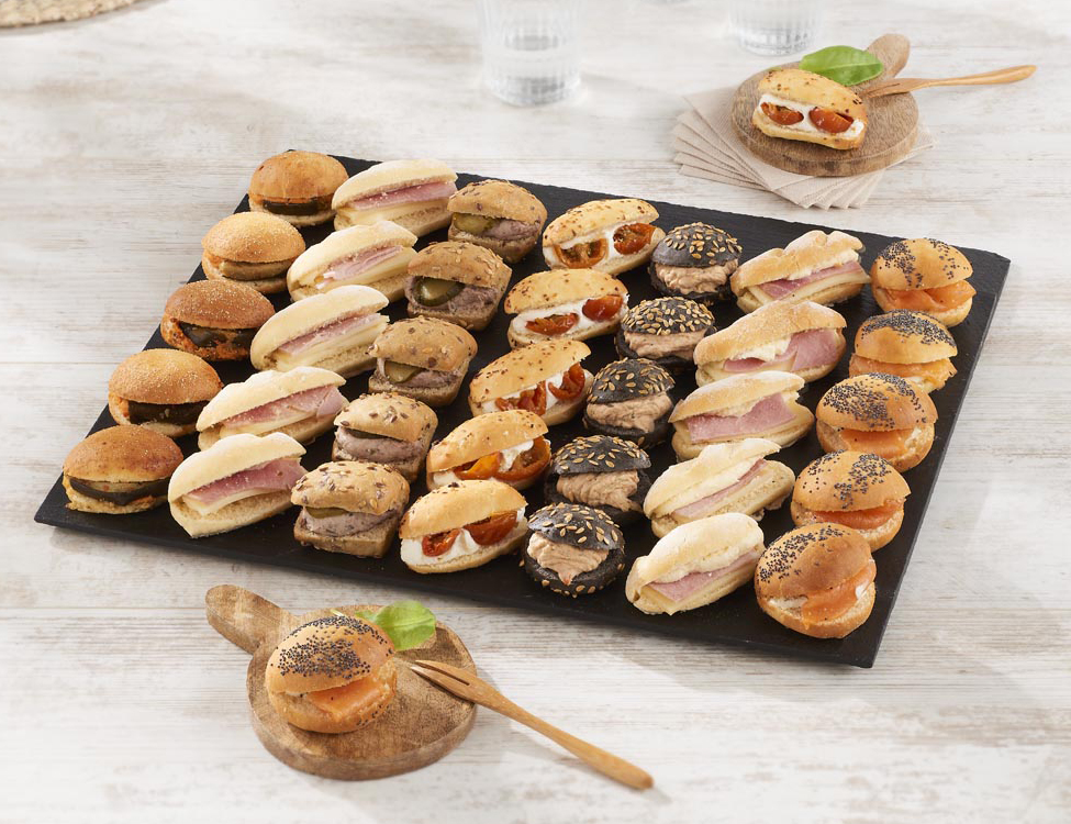 PLATEAU DE 35 MINI SANDWICHS NOMADES
