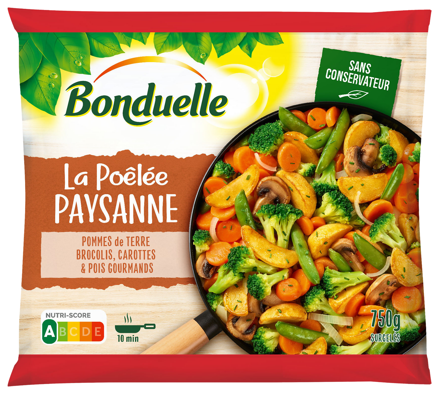 POELEES DE LEGUMES SURGELEES BONDUELLE