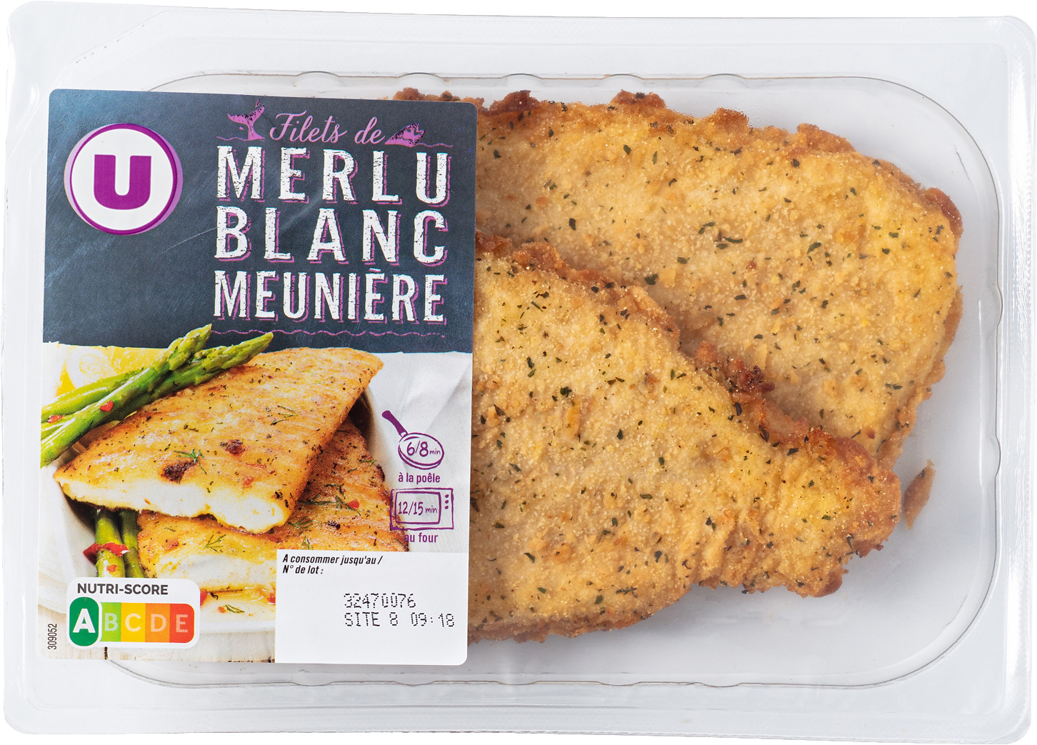 FILET DE MERLU BLANC MEUNIERE U