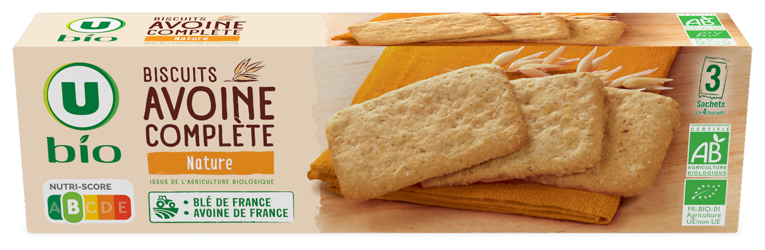 BISCUITS AVOINE COMPLETE U BIO