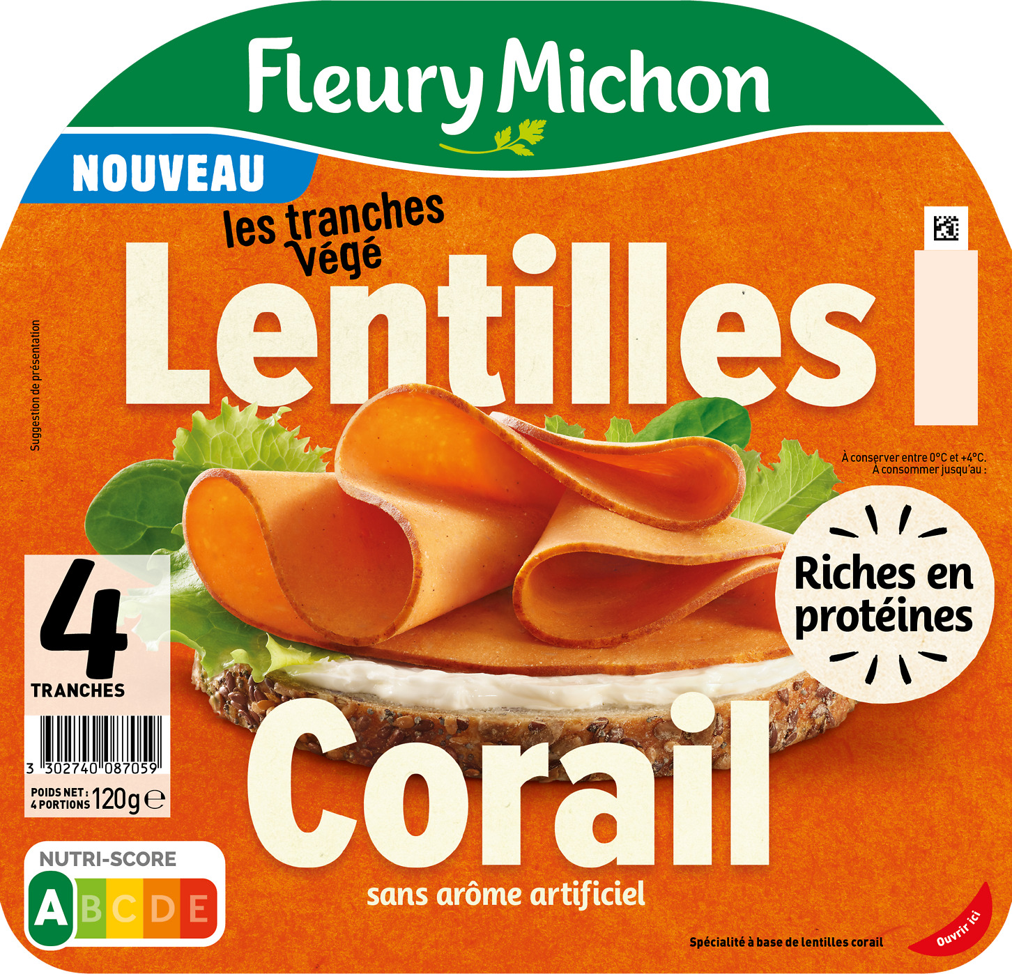 LES TRANCHES VEGE FLEURY MICHON