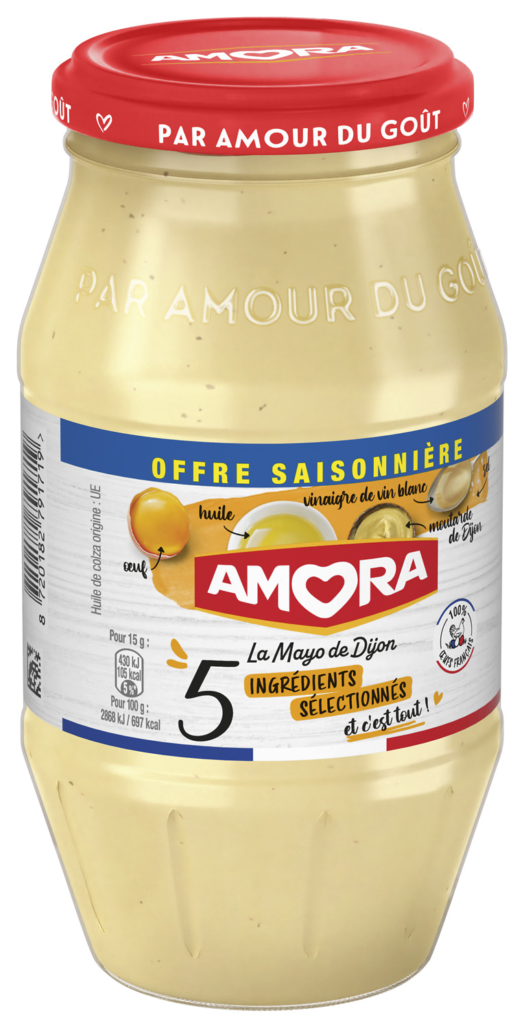 MAYONNAISE DE DIJON 5 INGREDIENTS AMORA