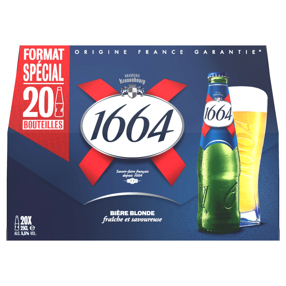 BIERE BLONDE 1664 5,5°