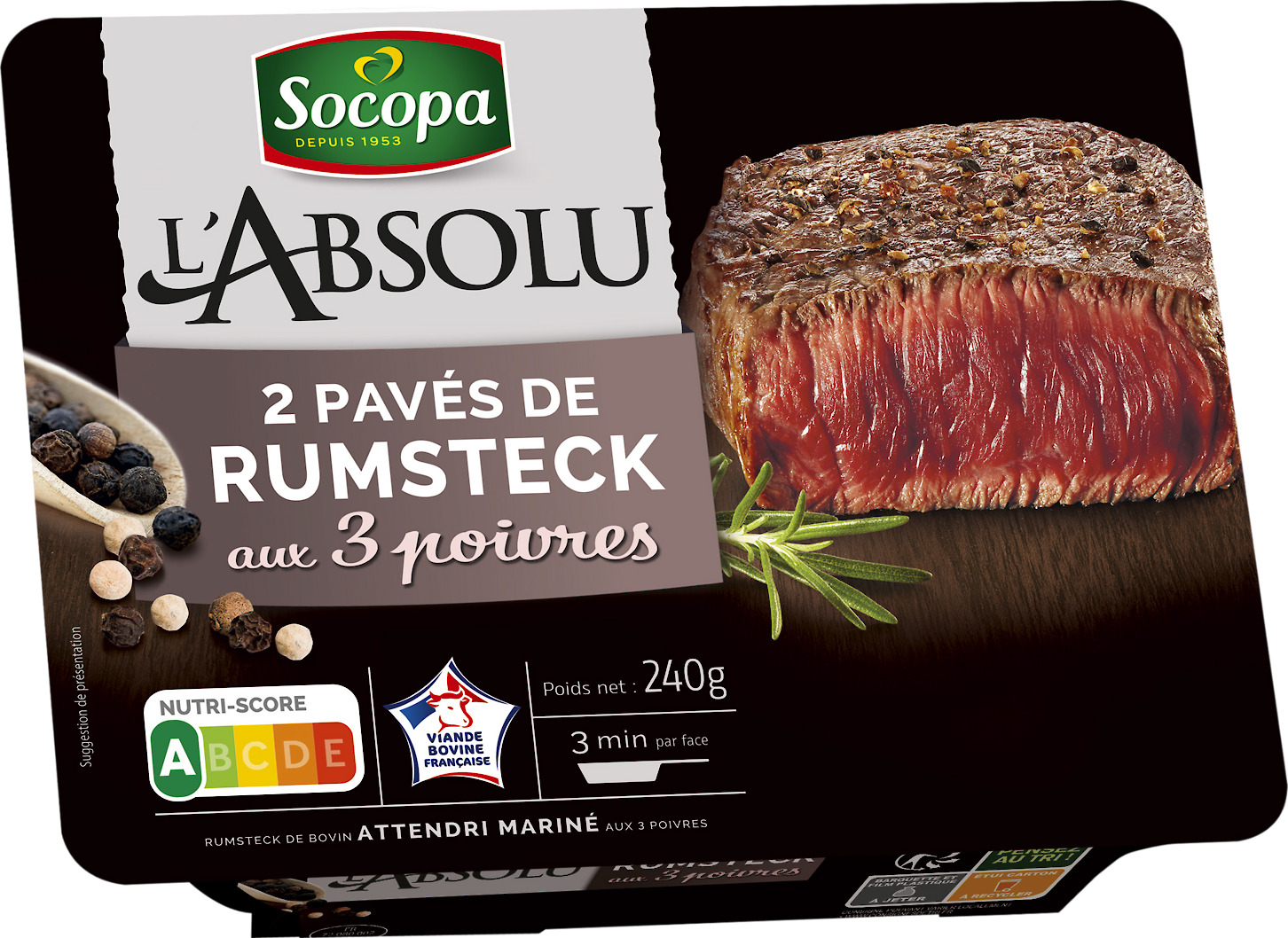 PAVE DE VIANDE BOVINE SOCOPA