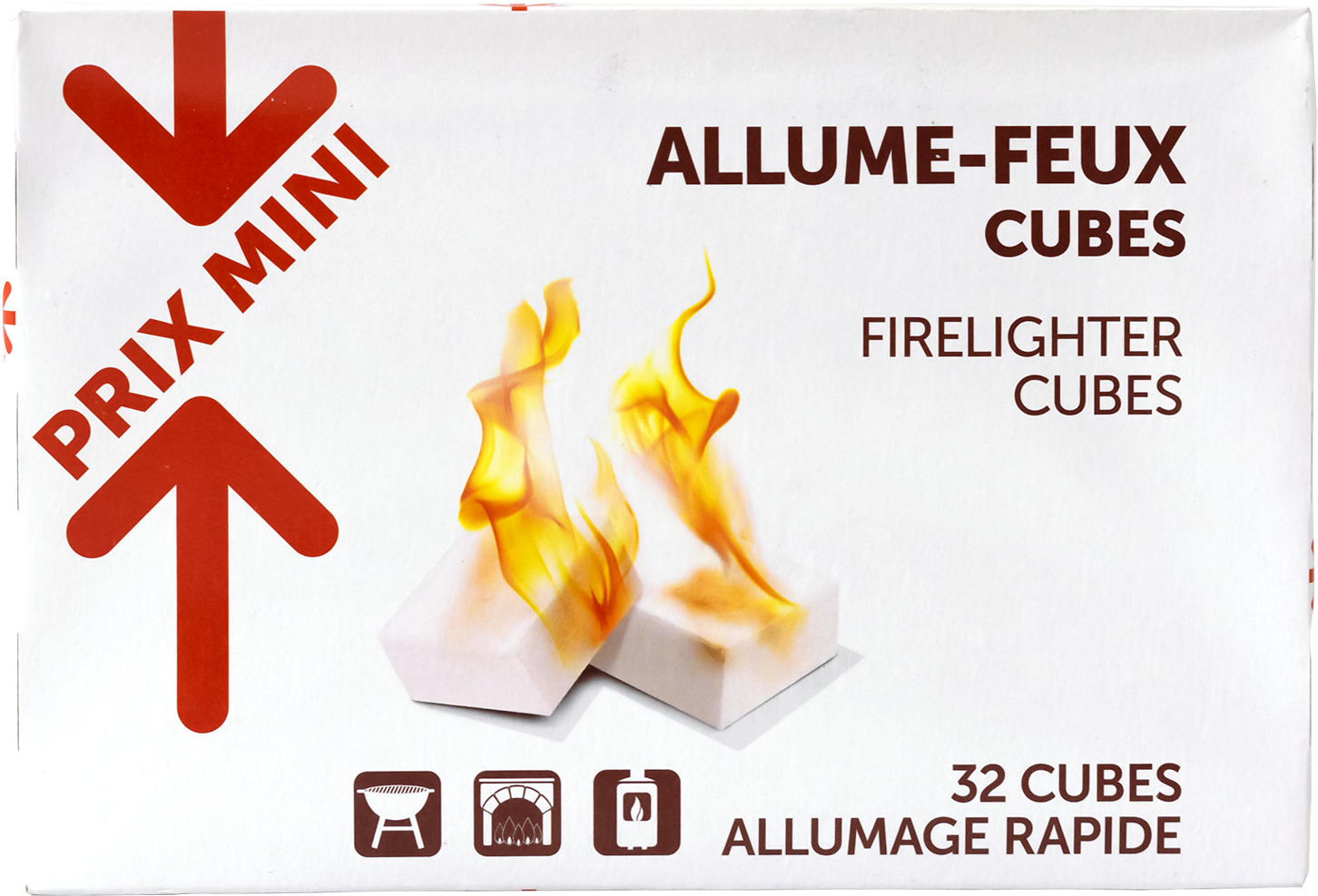 ALLUME-FEUX CUBE PRIX MINI