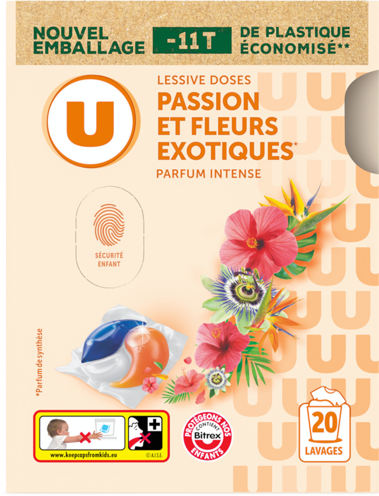 LESSIVE TRI-DOSES U