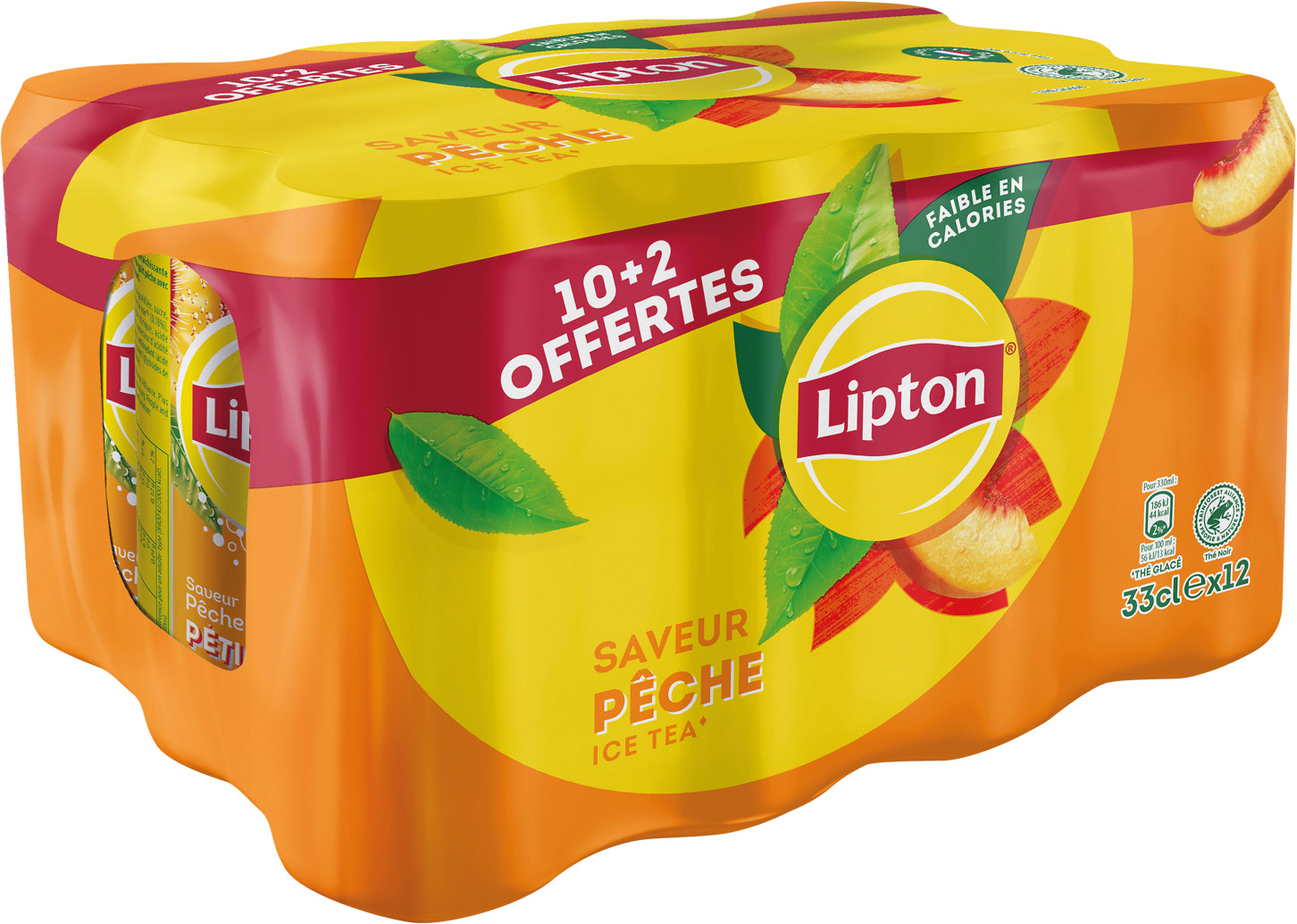 ICE TEA PECHE LIPTON