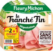 JAMBON TRANCHE FIN DEGUSTATION FLEURY MICHON