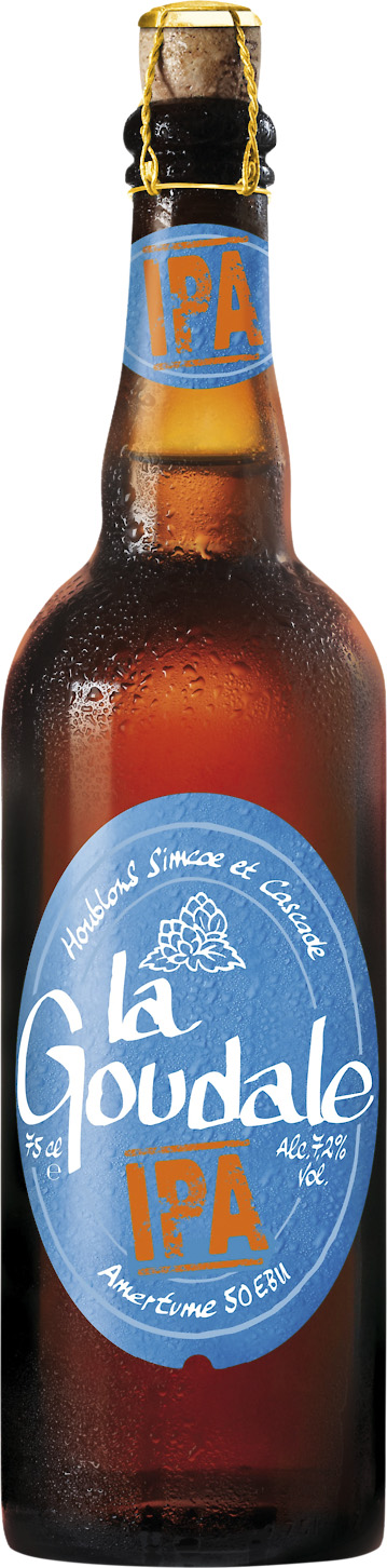 BIERE BLONDE LA GOUDALE IPA 7,2°