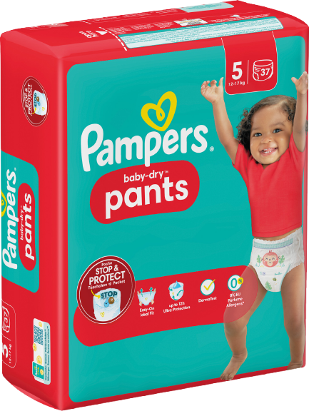 CULOTTES BABY-DRY GEANT PAMPERS