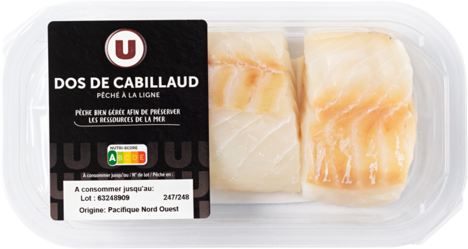 DOS DE CABILLAUD U